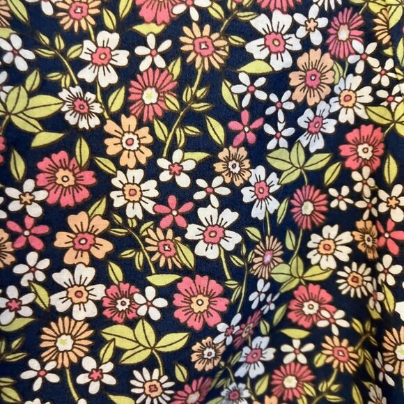 J.Crew Women Meadow Floral Smocked Puff Sleeve Poplin Top Size Large Pink SP EXC - Picture 5 of 12